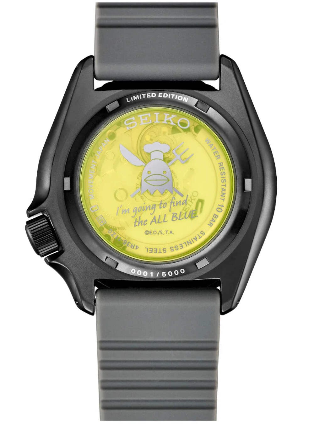 SEIKO 5 SRPH69K1 SRPH69 ONE PIECE SANJI LTD EDITION MEN’S WATCH