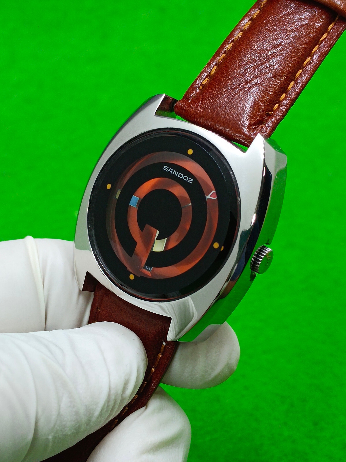SANDOZ watch Automatic Day / Date Indicator