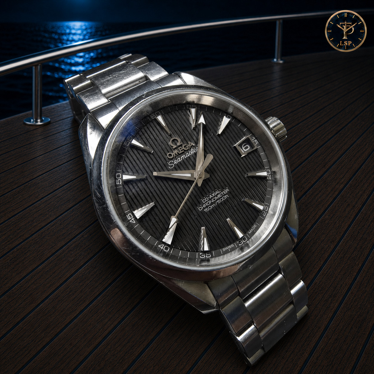 OMEGA Seamaster Aqua Terra Grey Teak Dial 38.5mm 231.10.39.21.06.001