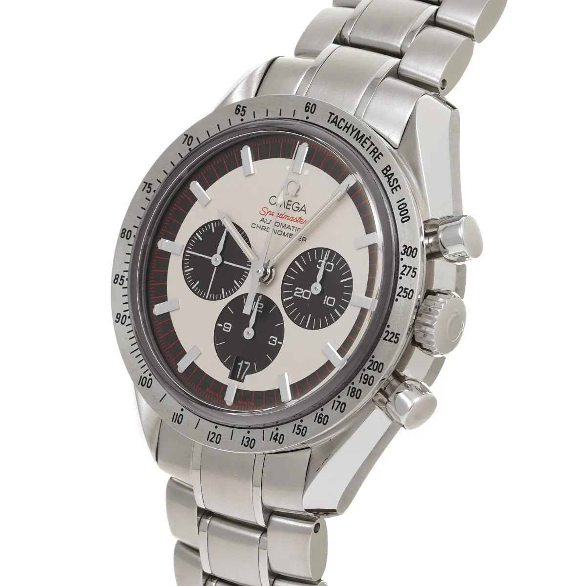 Omega Speedmaster 3559.32 42mm Stainless Steel Ivory / Black Wristwatch #WW4215