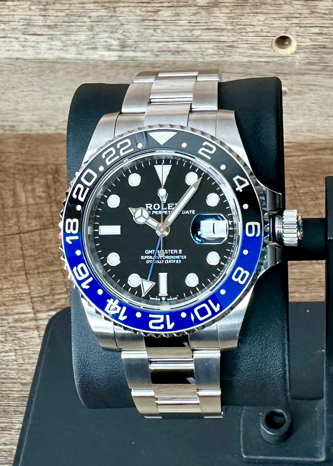 2025 ROLEX GMT-MASTER II “BATMAN” 126710BLNR FULL SET New Style Green Rolex Box!