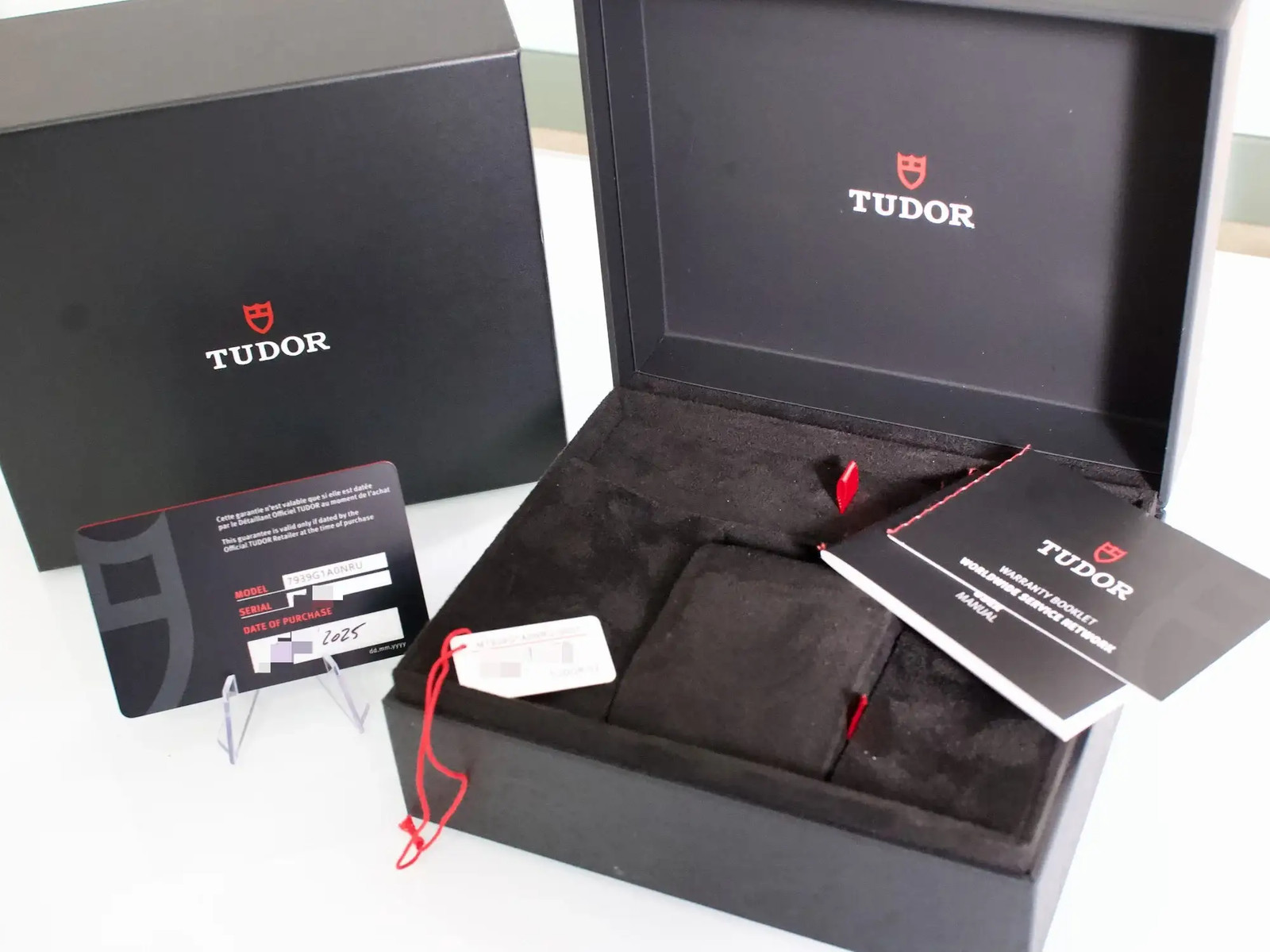 Tudor Black Bay 58 GMT 7939G1A0NRU 39MM Automatic Factory Warranty Box Papers