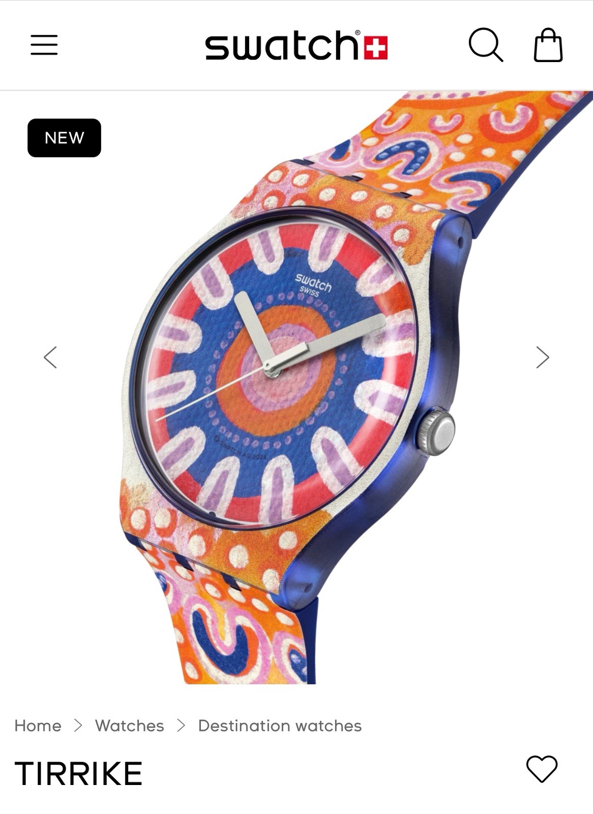 Swatch SUOZ367 – Tirrike – Australia special edition