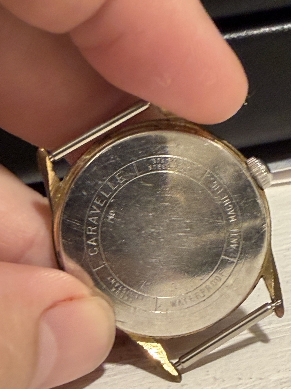Caravelle Bulova Vintage Wristwatch Works