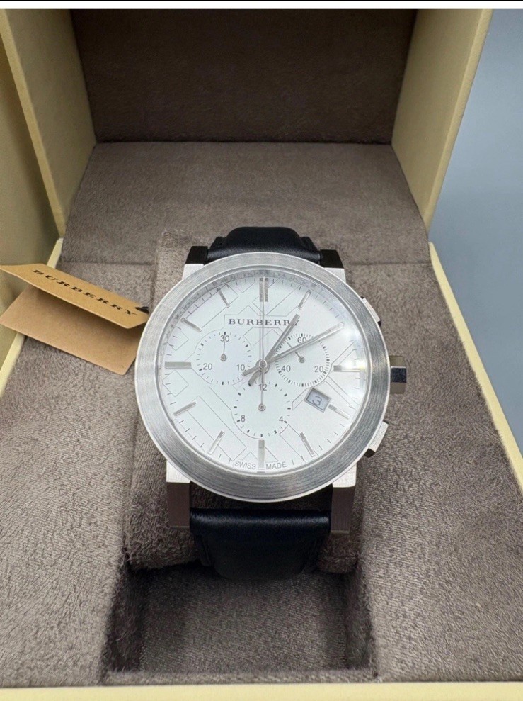 BURBERRY The City BU9355 Silver Dial 42mm Men’s Watch