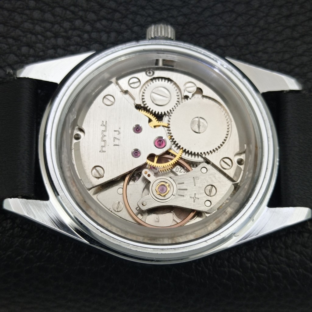 VINTAGE HMT HIMALAYA HAND-WINDING INDIAN MENS WHITE COLOR DIAL WATCH a443766-1