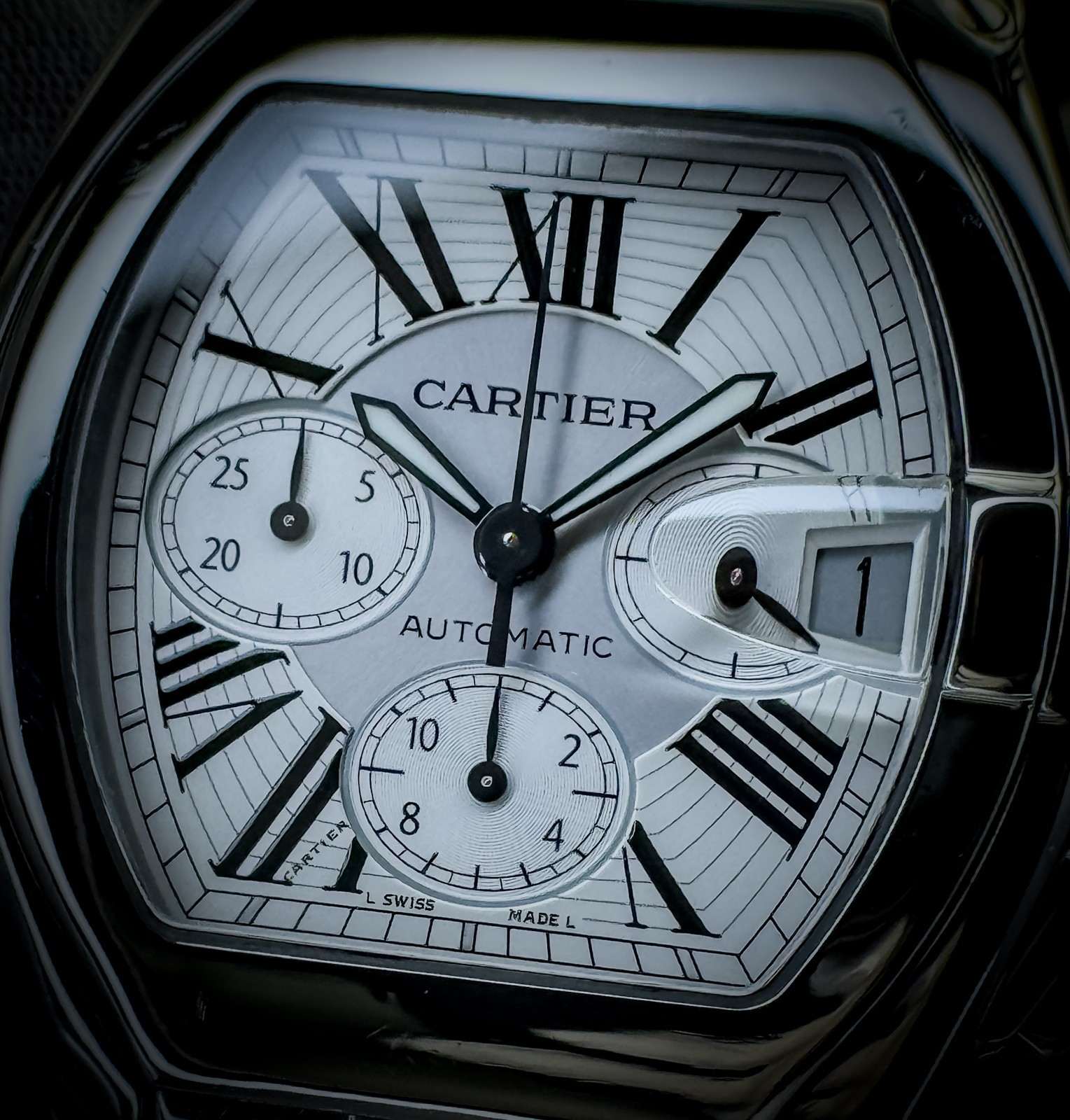 Cartier Roadster Chronograph XL – 2618 – Box & Open Papers