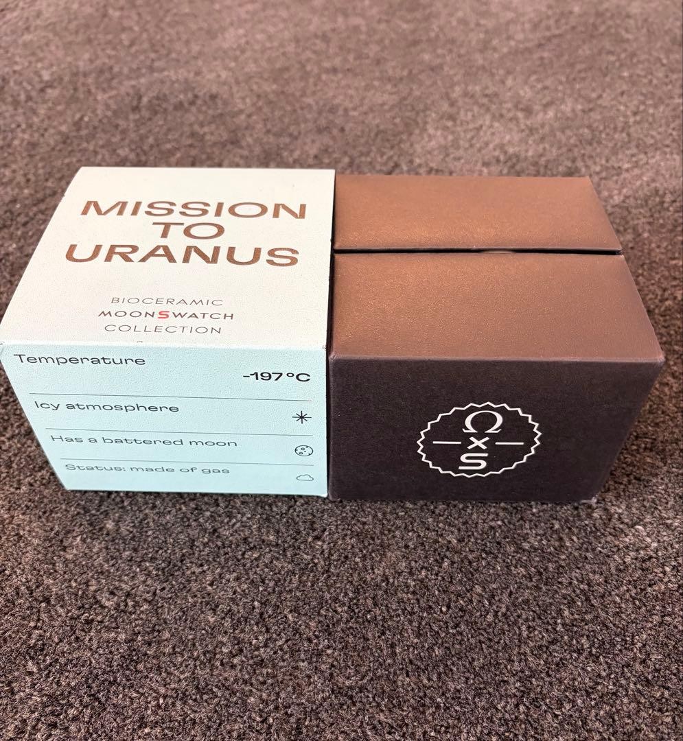 OMEGA X SWATCH Mission to Uranus Pastel Blue japan