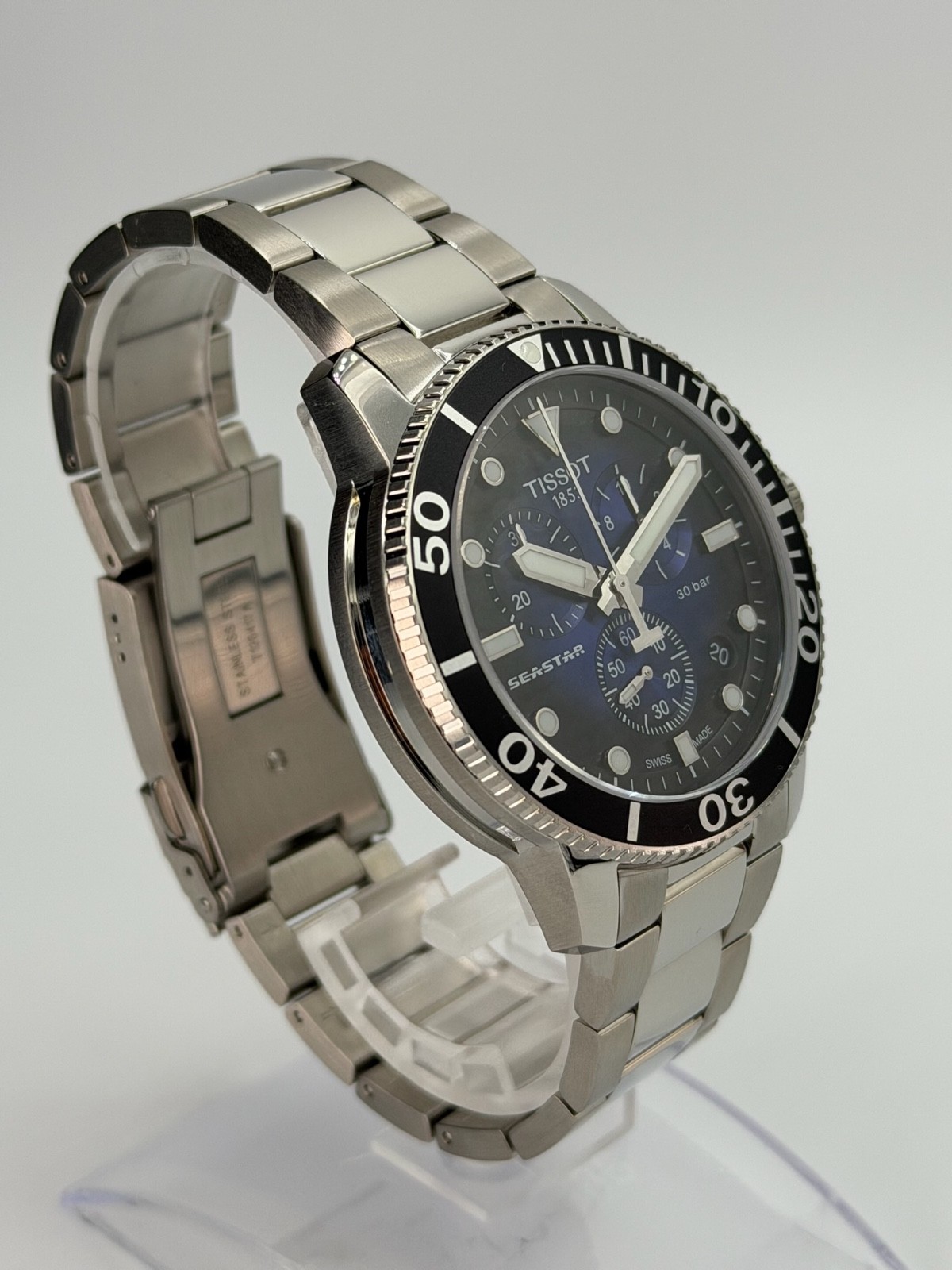 TISSOT Seastar 1000 Chronograph Blue Dial Men’s Watch T120.417.11.041.01