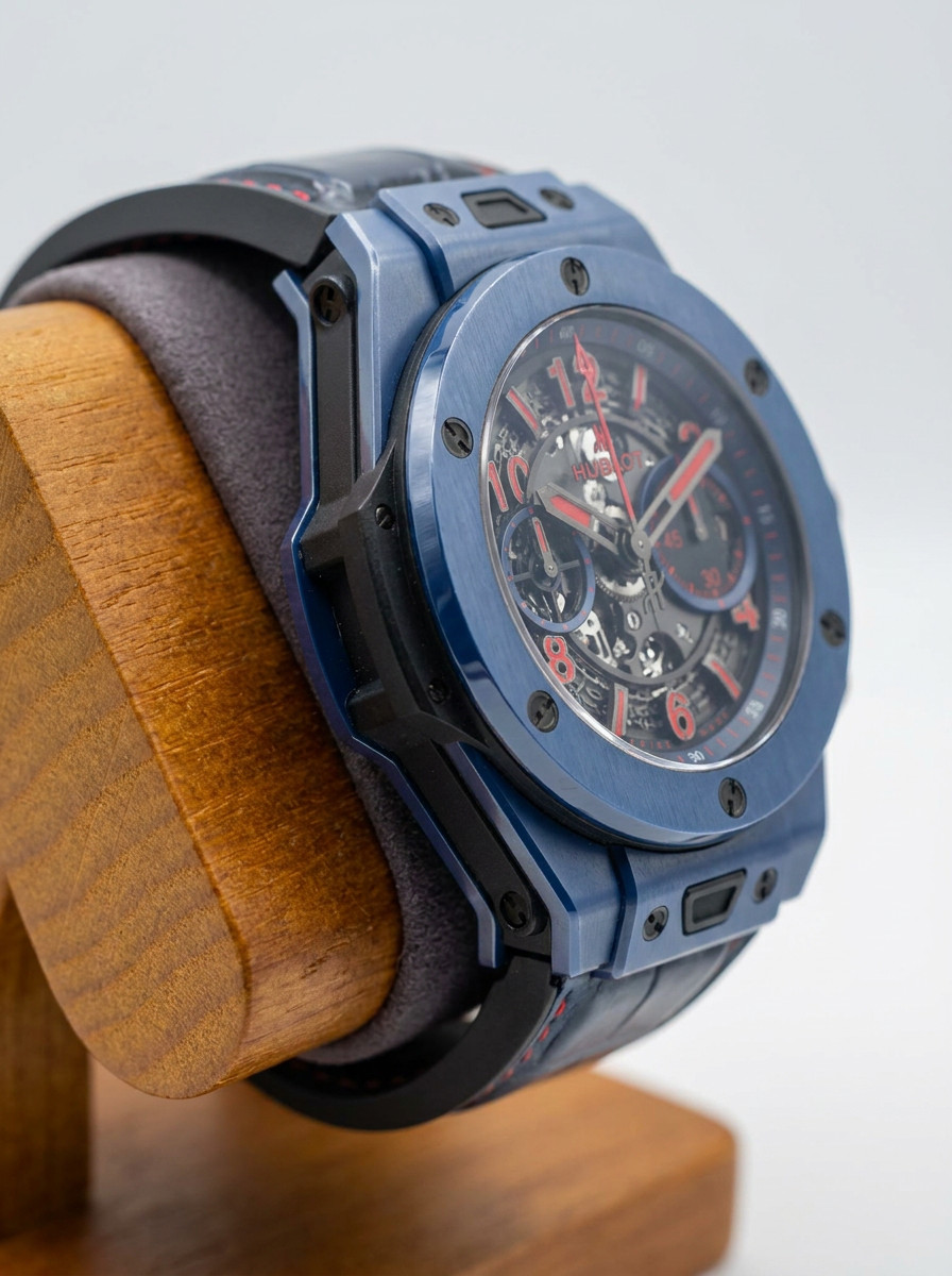 Hublot Big Bang Unico Blue Ceramic Limited Edition Skeleton Chronograph