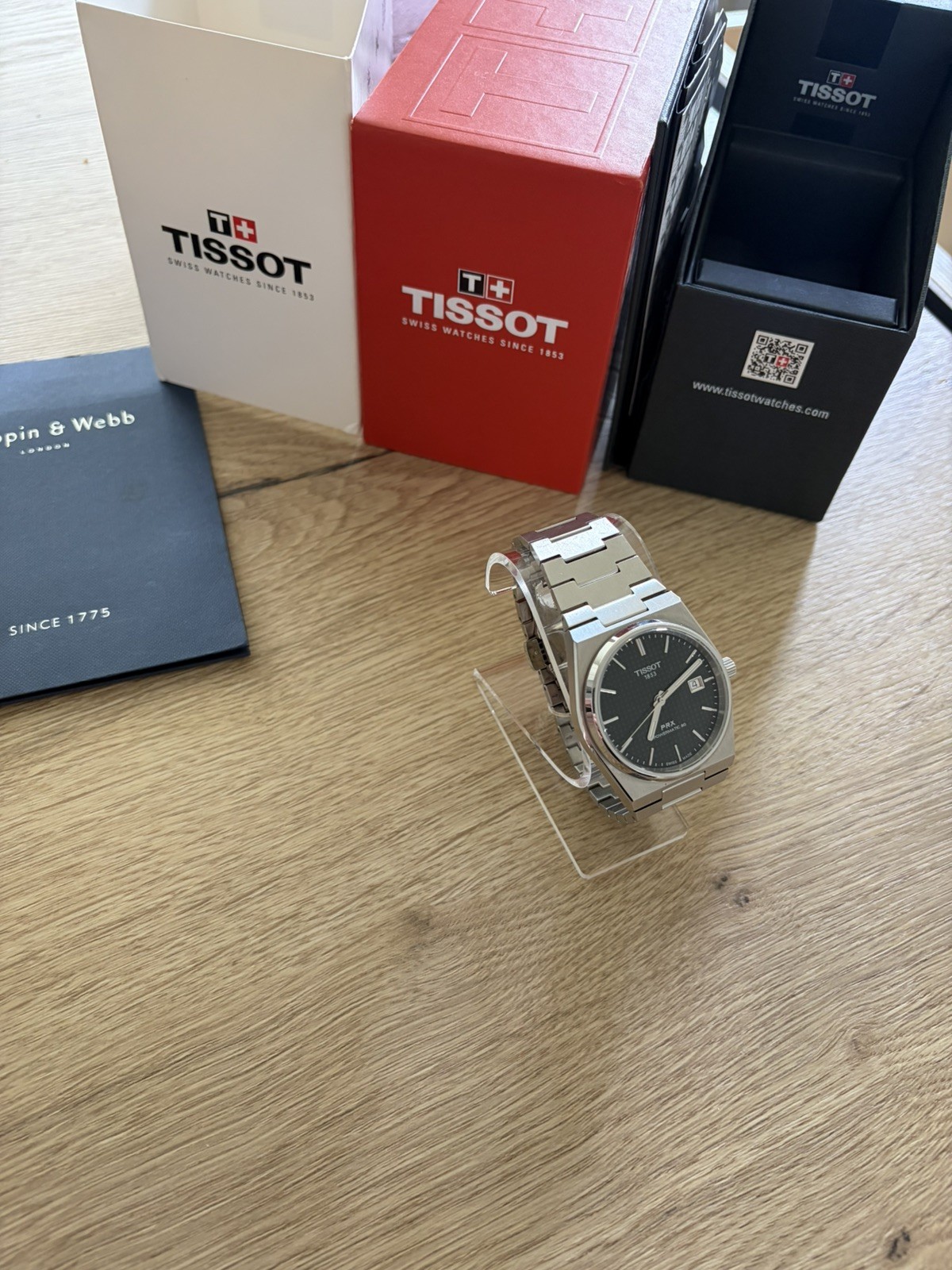 Tissot PRX Automatic Watch Dark Green 40mm Swiss made Unisex