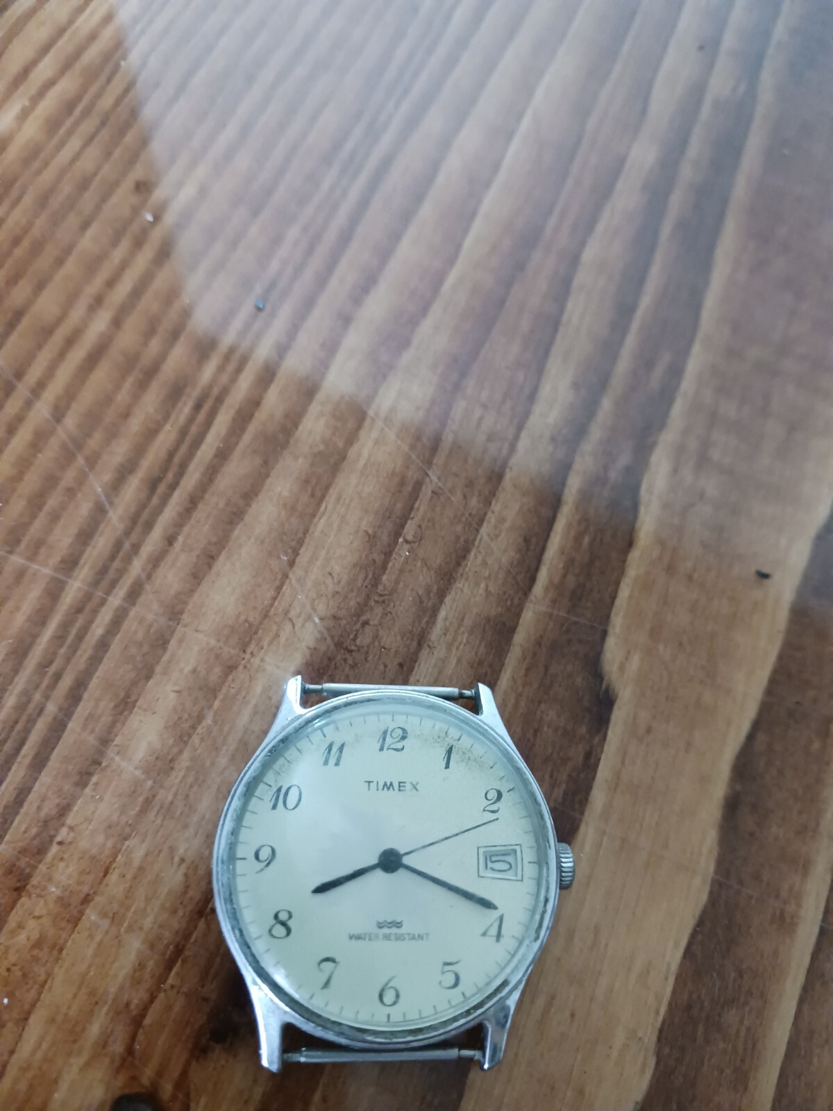 Vintage Timex Mens Wrist Watch No Bands Non Working