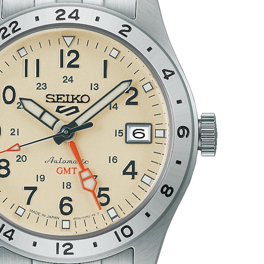 Seiko 5 Sports Field GMT HDB002J Sand Beige Automatic Mens Watch Auth JDM New