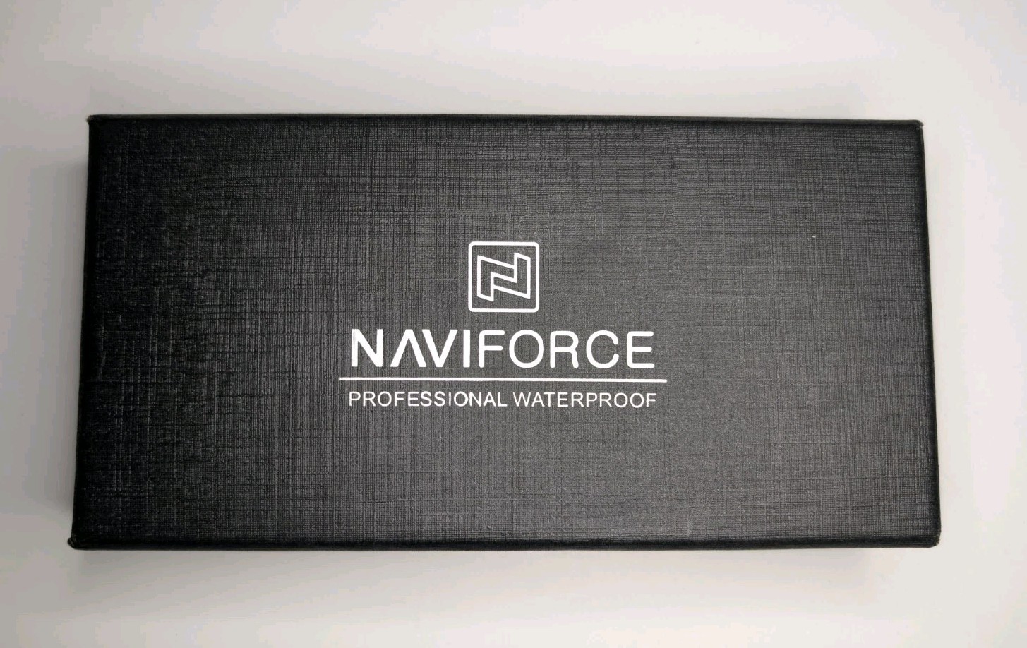 Naviforce Chronograph Green Leather Strap Stainless Steel Case Analog Watch