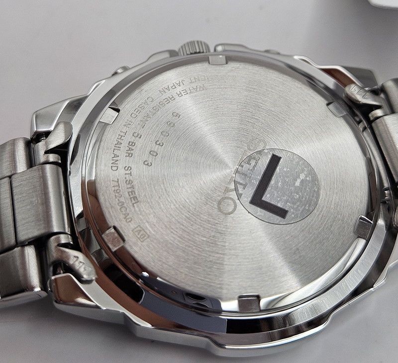 Watch SEIKO Quartz 1 20 Second Chronograph 50M Men’s SND195P1