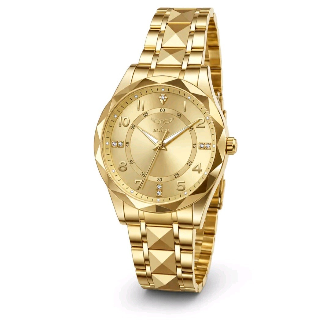 Invicta Specialty I by Invicta Men’s Watch 41mm 69017 Gold W/Gold Dial New!!