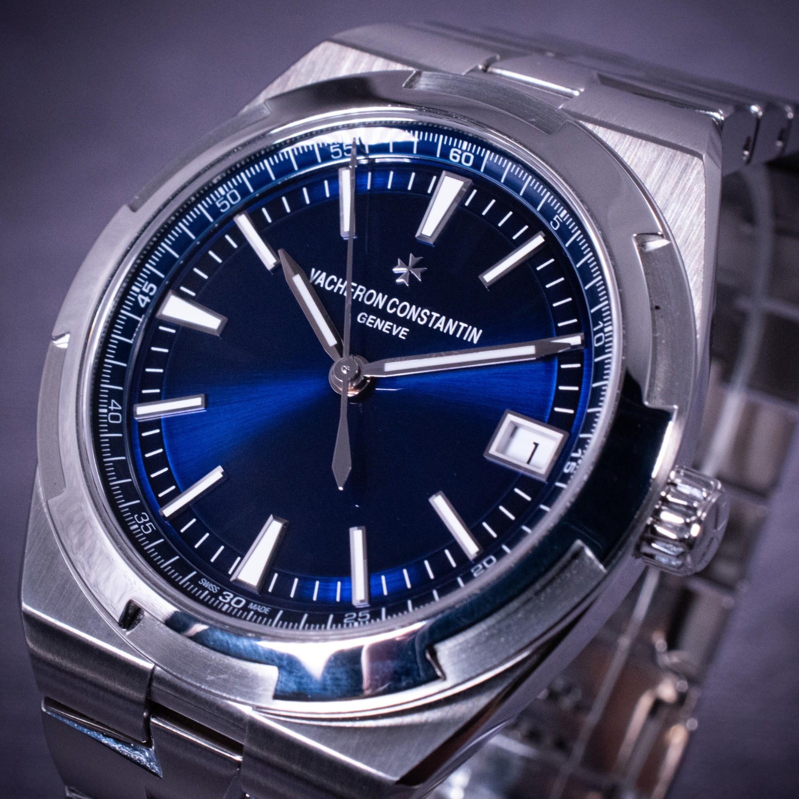 Vacheron Constantin Overseas 41mm Blue Dial, Ref. 4500V/110A-B128 with B&P