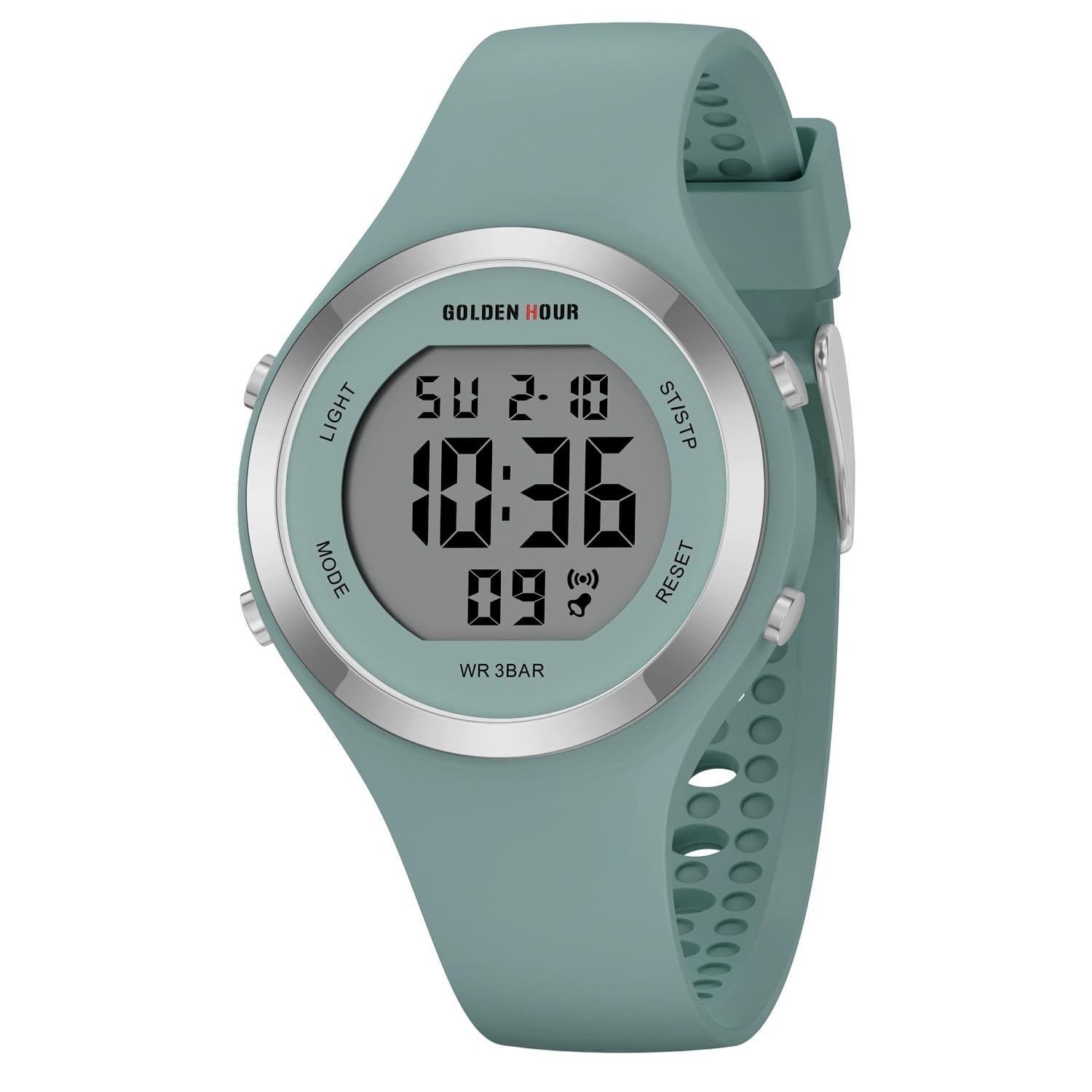 GOLDEN HOUR Women’s Waterproof Digital Chronograph Watch