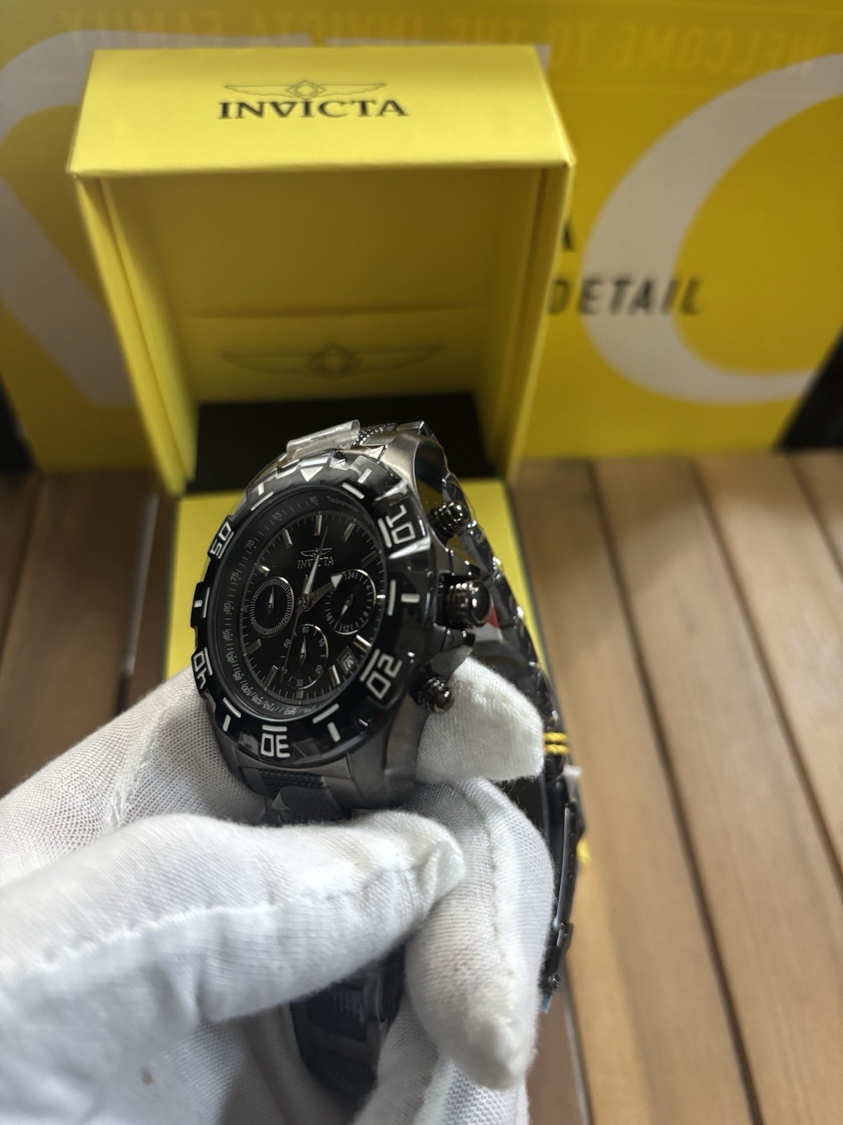 Invicta Specialty Knox Men’s Watch-46mm, Black Gunmetal.
