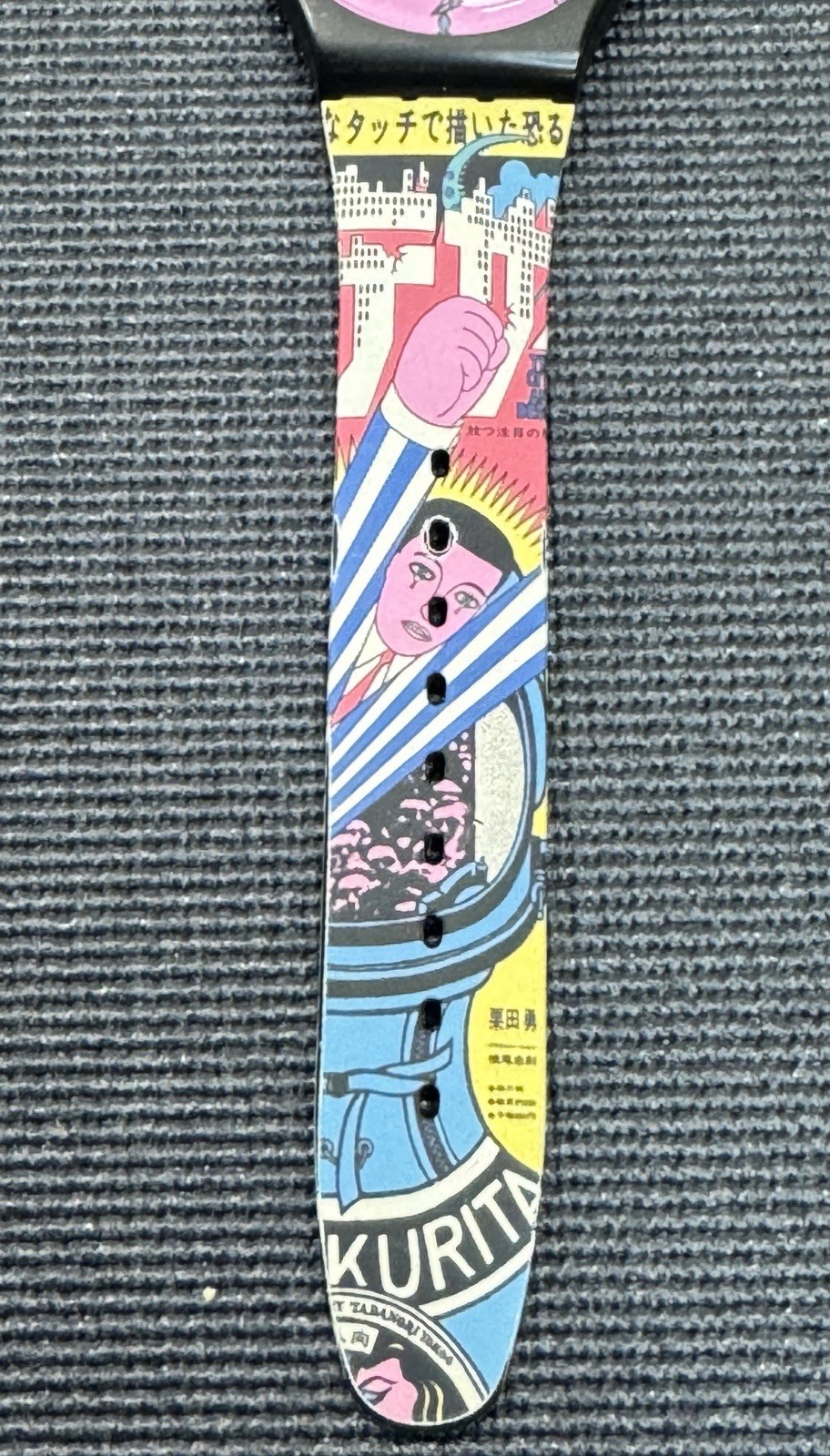 Vintage Swatch MoMA MUKURITA Tadanori Yokoo Pop Art Watch