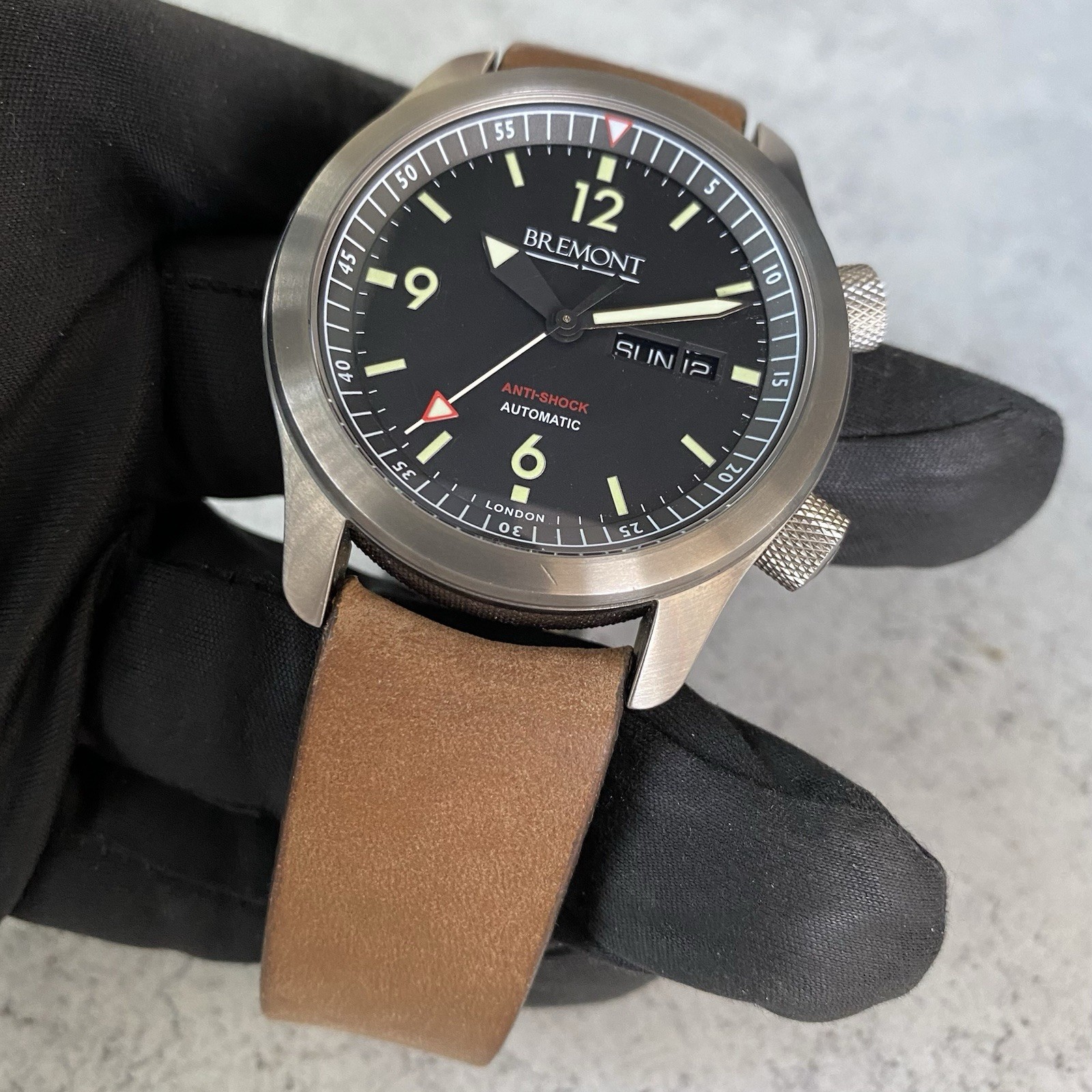 Bremont U2/SS Day/Date Automatic Quickset Martin Baker Watch – Full Set – 2011