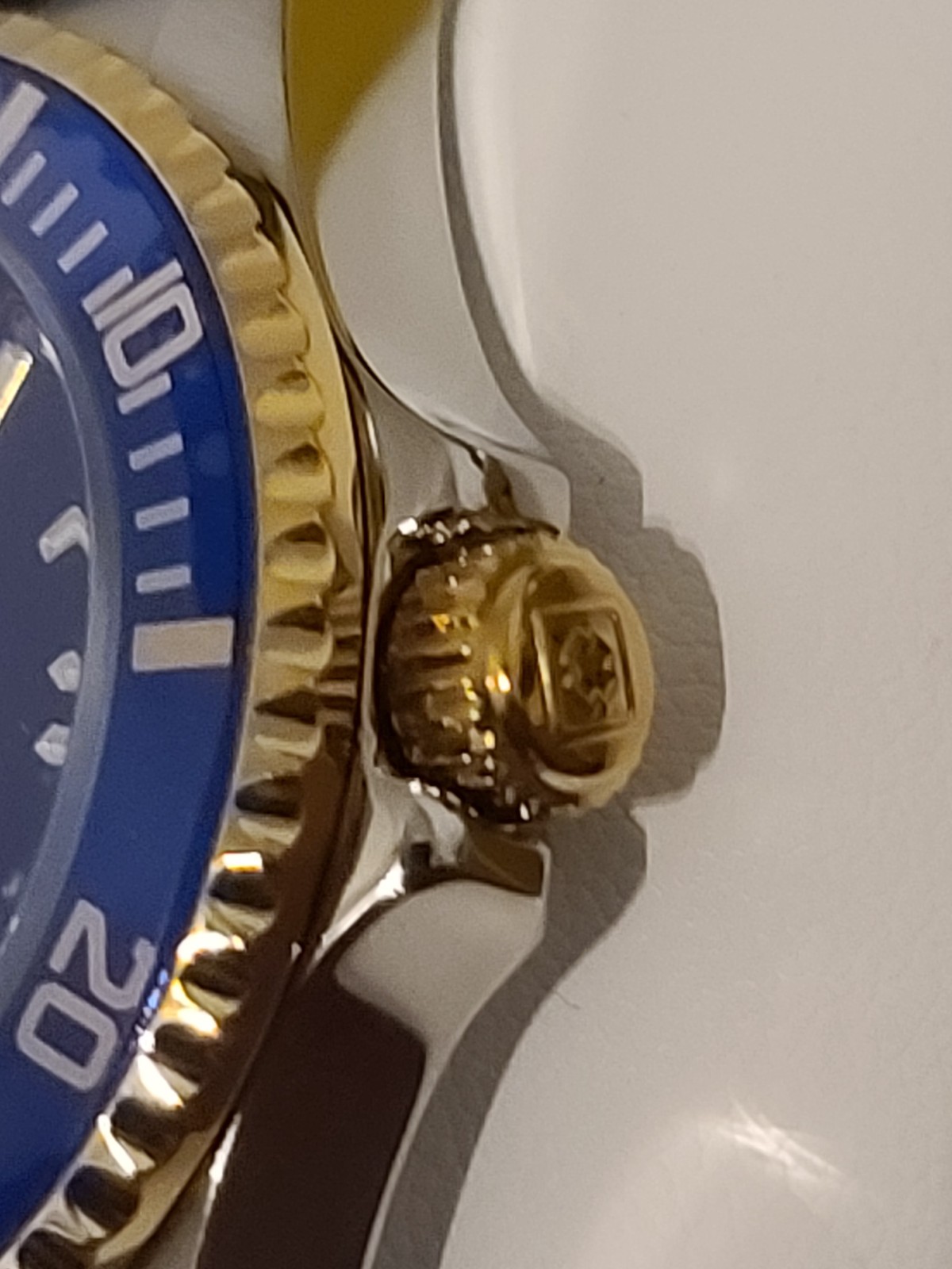 Invicta Men’s Blue Dial Two Tone Specialty 40mm Quartz Watch 69476