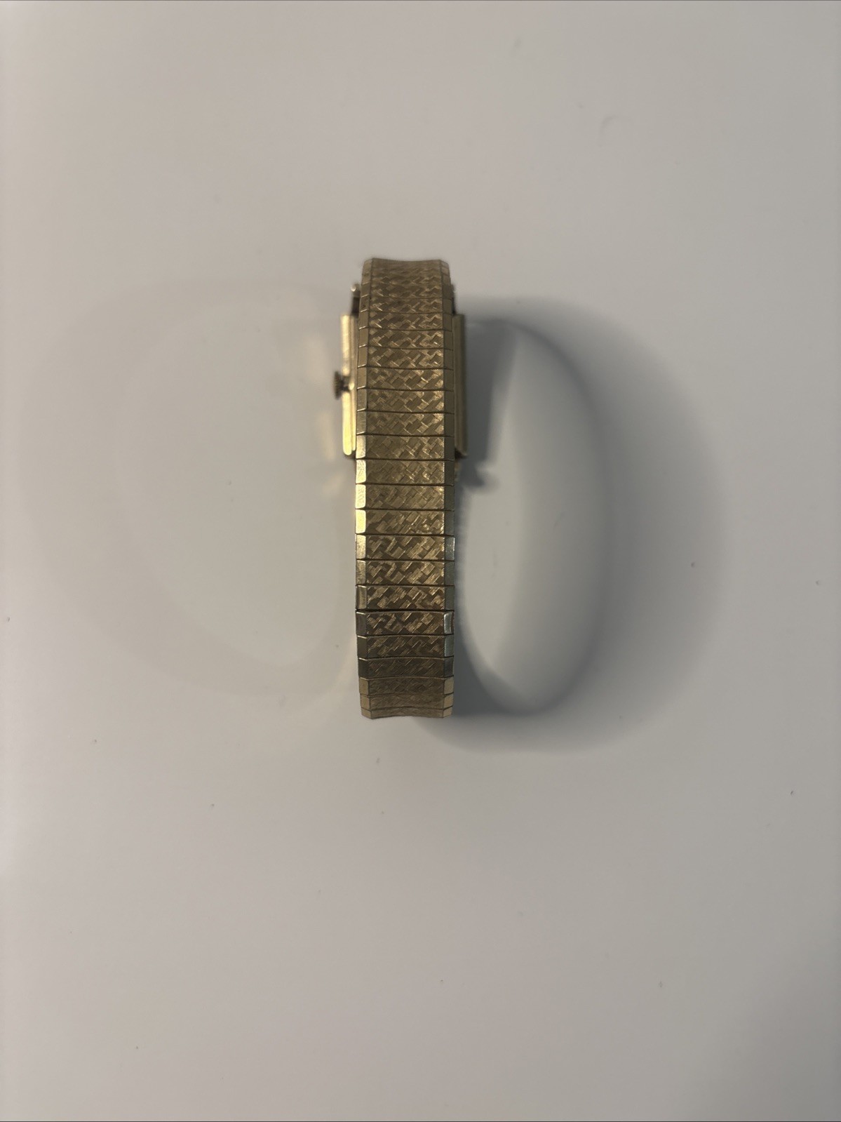 Vintage 1950s Longines Tank Watch 10k Gold Filled Caliber 370 Parts Repair Clean