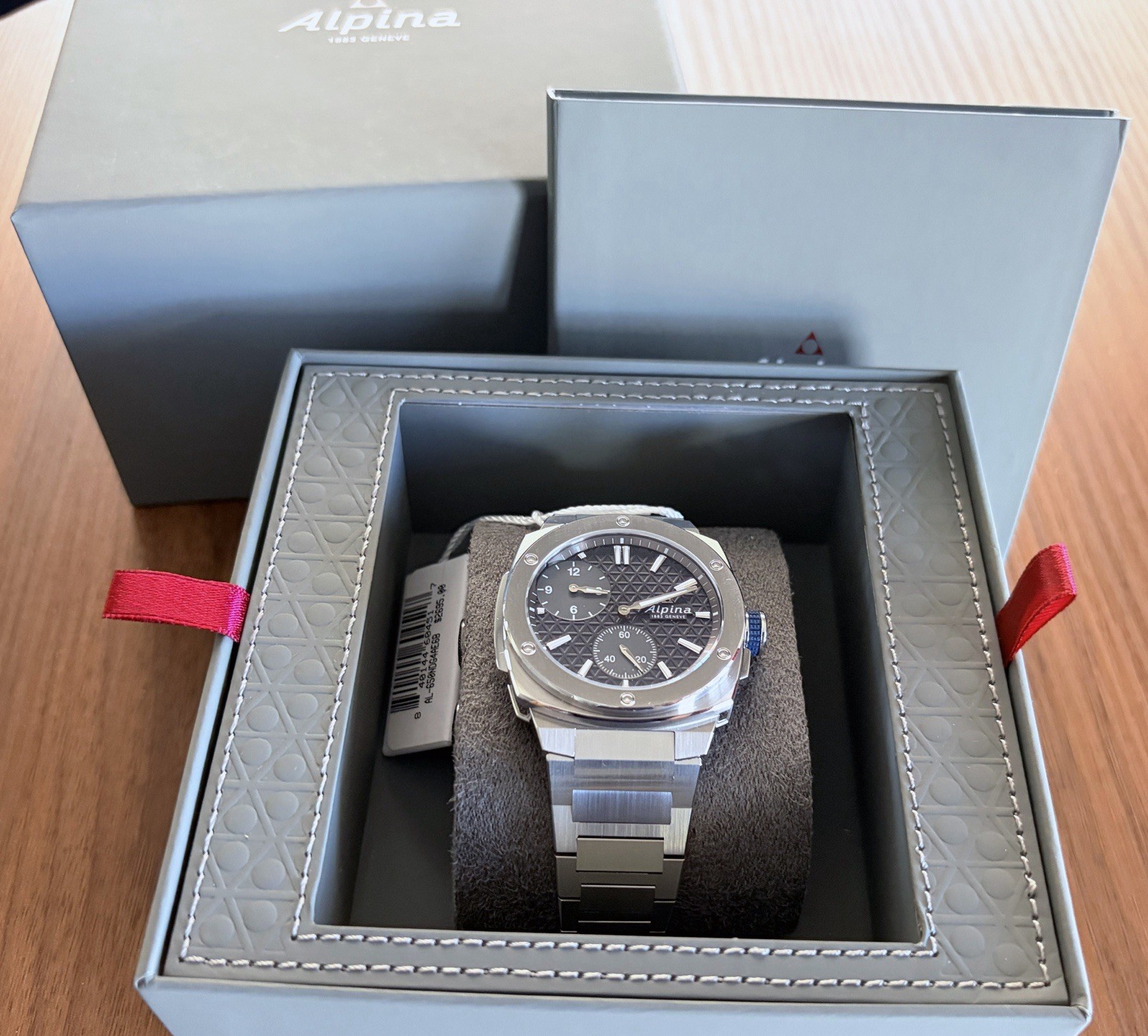 Alpina Extreme Regulator Automatic, 41mm, Blue Dial, Steel Bracelet