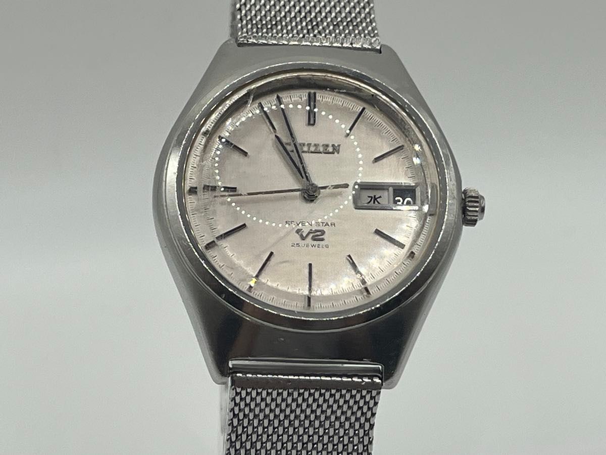 CITIZEN Seven Star V2 25 Jewels Automatic Men’s Watch 4-720191-T 40mm