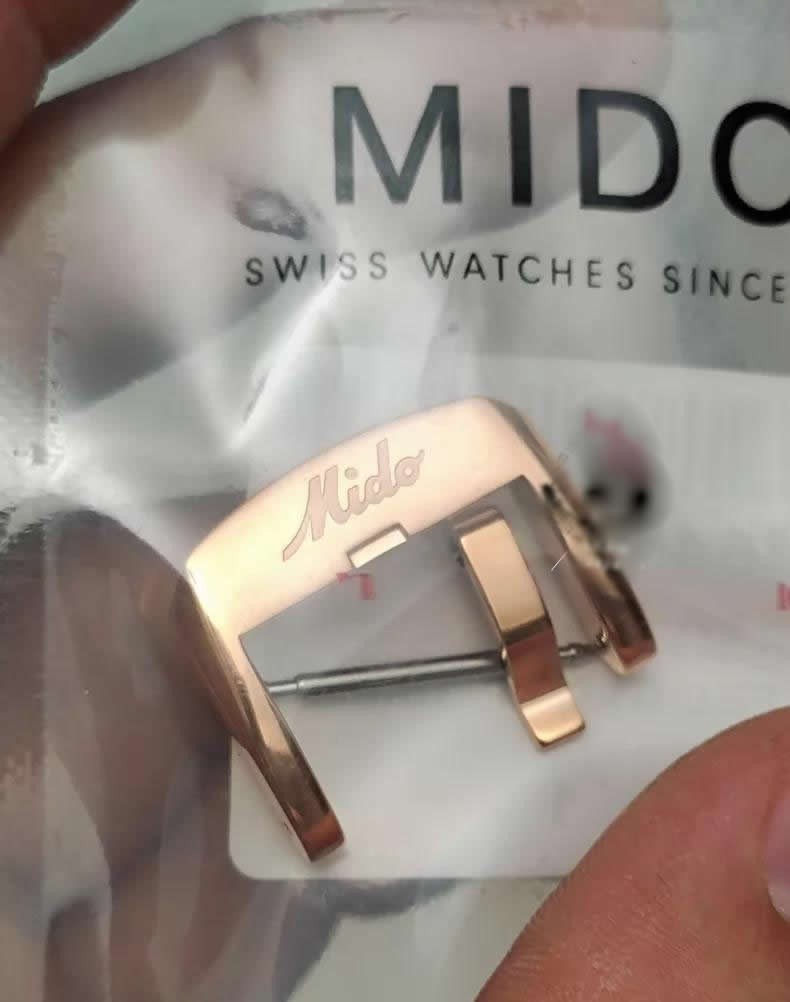 MIDO MULTIFORT Series Strap Buckle 18mm 20mm Authentic