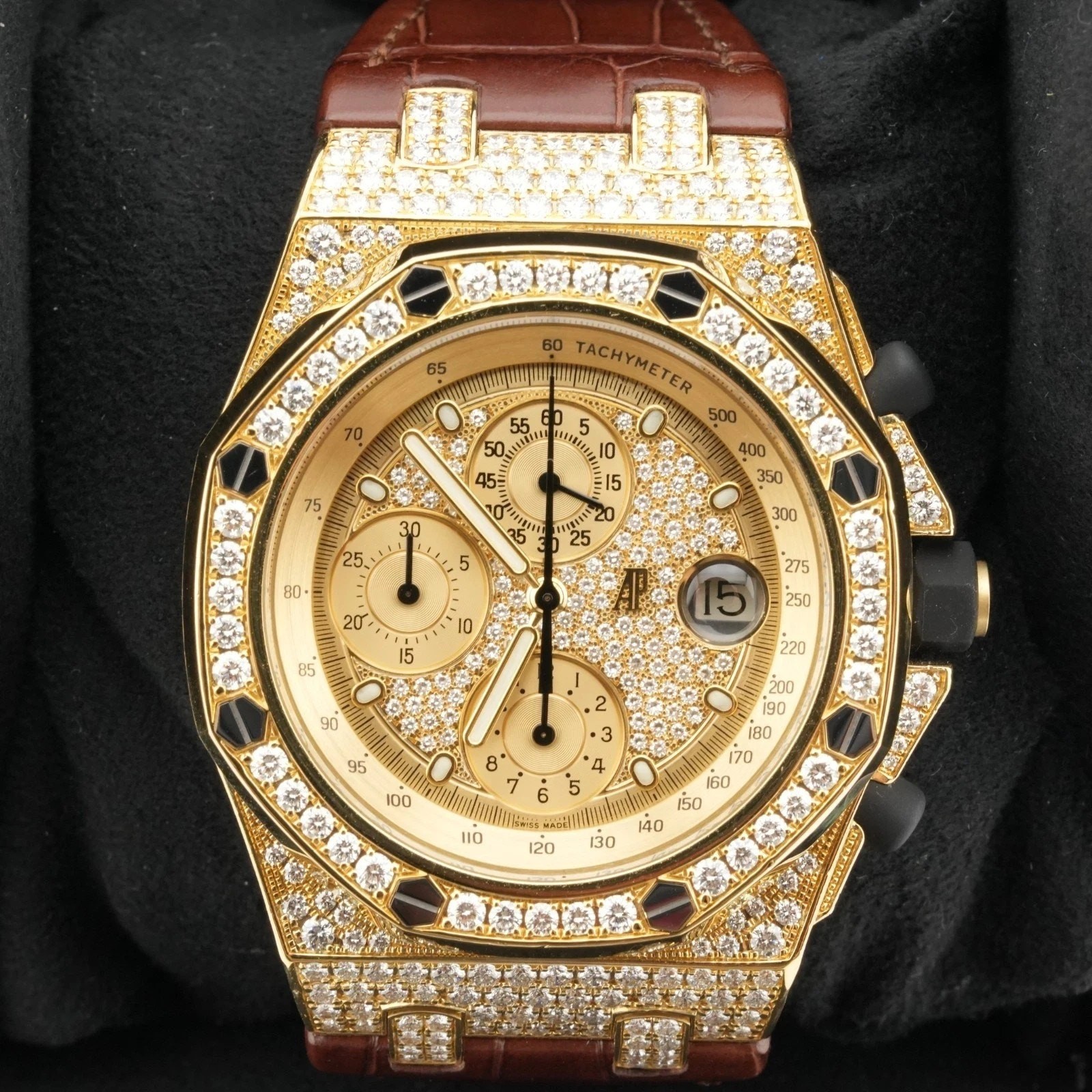 AP Audemars Piguet Royal Oak Offshore 42mm Factory Set Diamond Warranty 2026 ROO