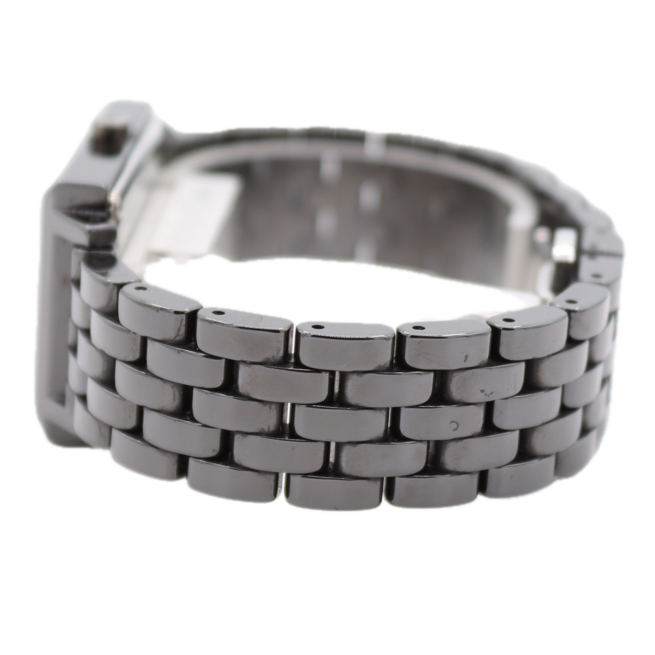 26mm MVMT Signature Square Ceramic Ladies Quartz Wristwatch Japan Gloss Black