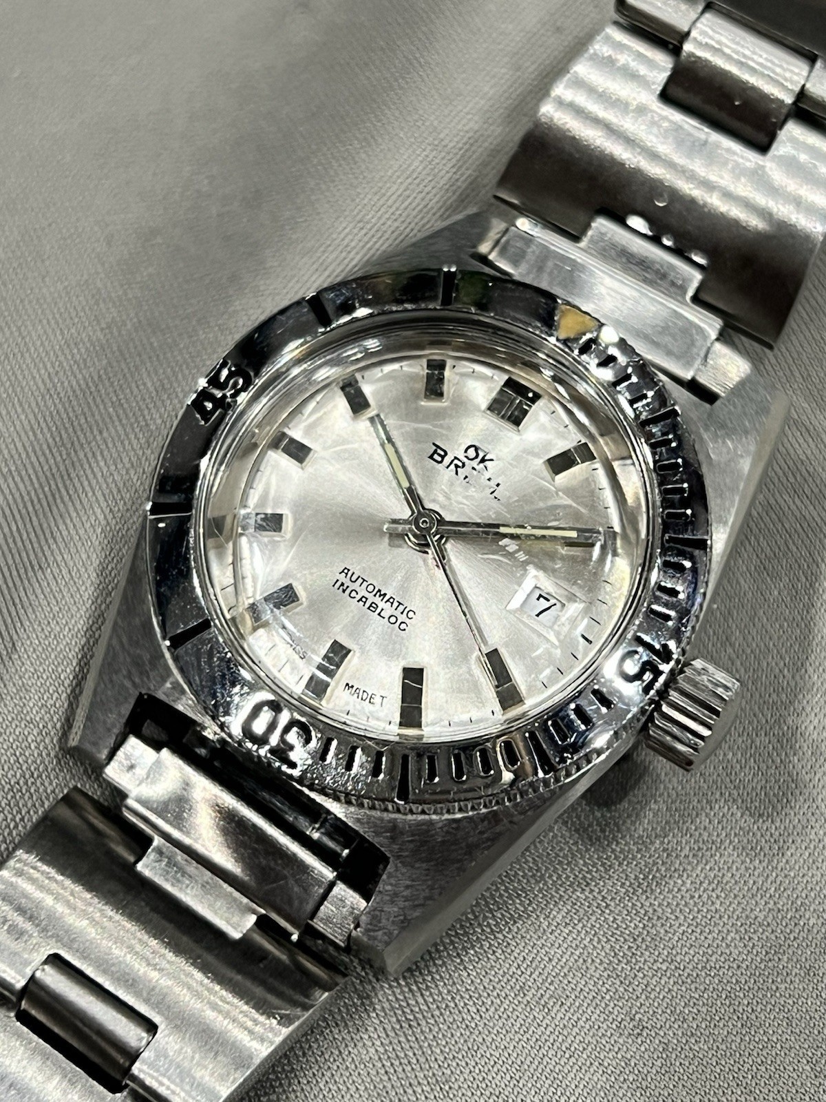 Breil Skin Diver (Pre manta) Mechanical Automatic Incabloc Working. Great!