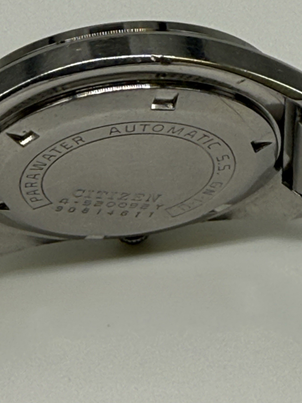 Vintage Citizen Crystal Seven Custom 27 Jewels Automatic 4-520092 Y Parawater