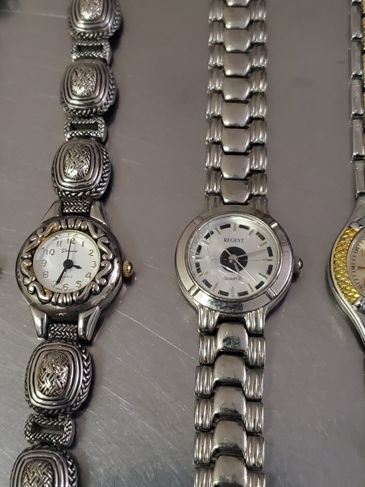 Watch Lot Of 13: Geneva, Regent, Boca Classics, etc – Various Styles and Designs