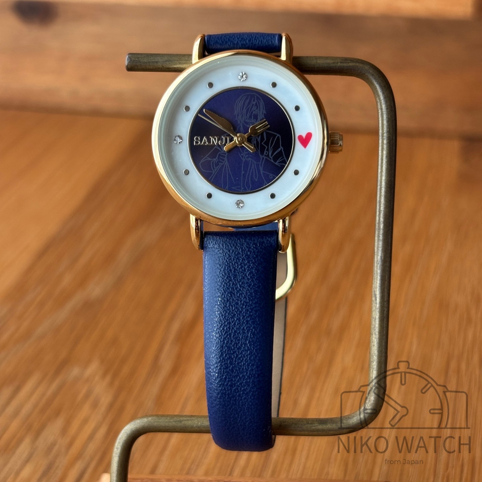 One Piece Sanji Watch Blue Dial Black Strap USJ Limitd Premium 2019 [Excellent]