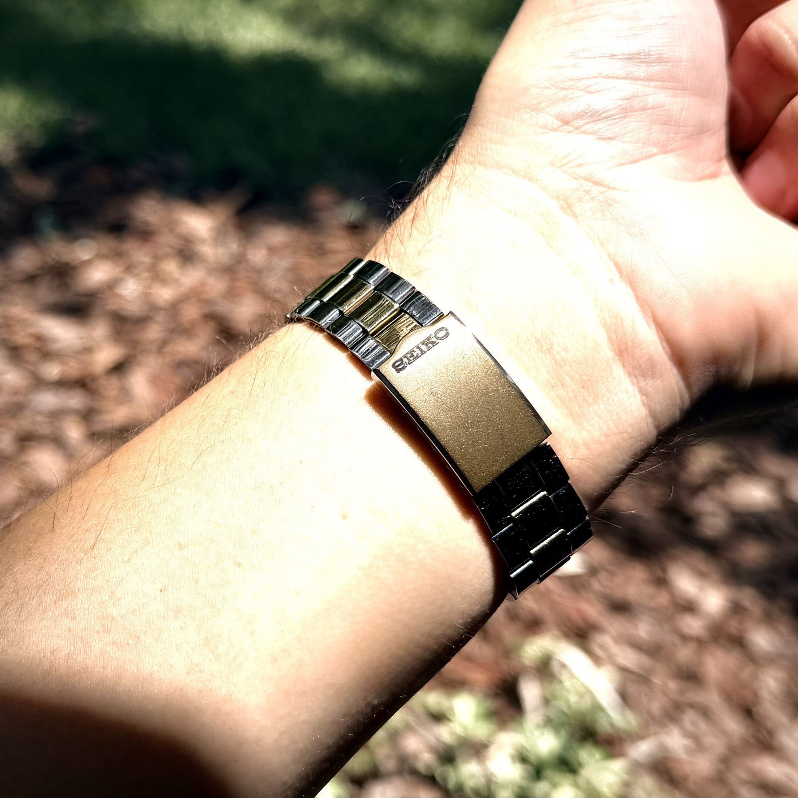Excellent Seiko Bell-Matic 4006-7004 1970s Vintage Alarm Watch Original Bracelet