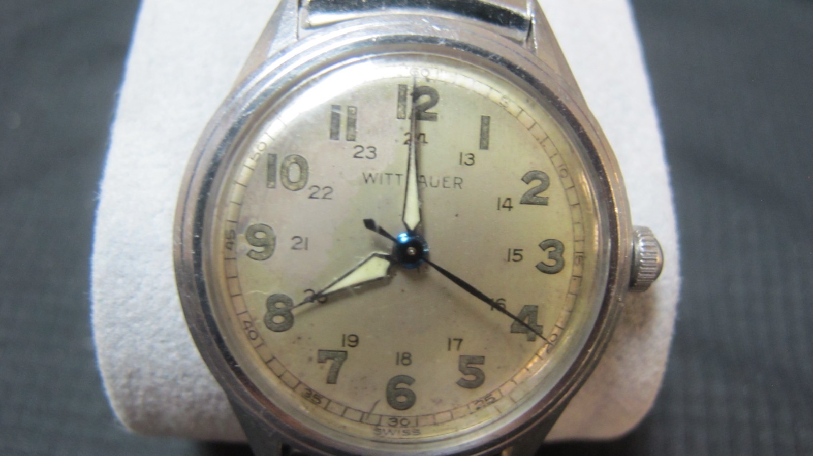 24 Hour Dial Wittnauer Swiss Watch