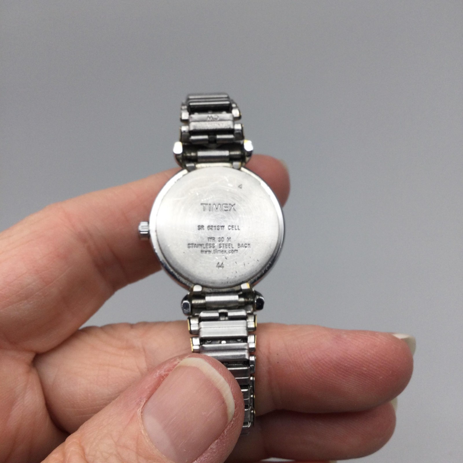 Timex Pleasant Street Womens Watch 24mm Two Tone Stretch Band New Battery
