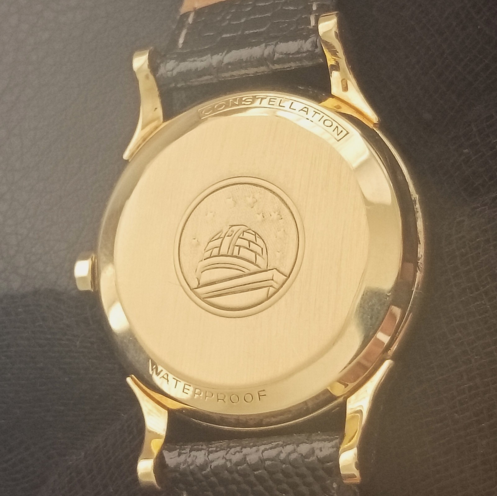 18k Solid Gold OMEGA Constellation Arrow Markers Automatic Vintage Men’s Watch