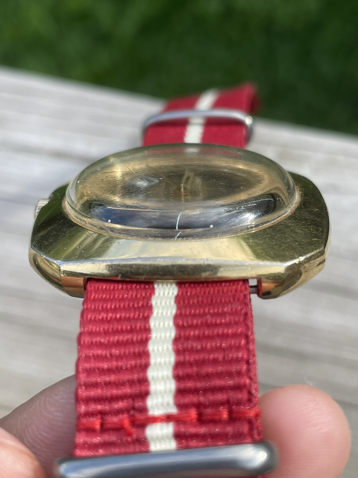 Serviced 1975 Men’s Vintage Timex Marlin UFO Manual Wind Watch M25 Movement