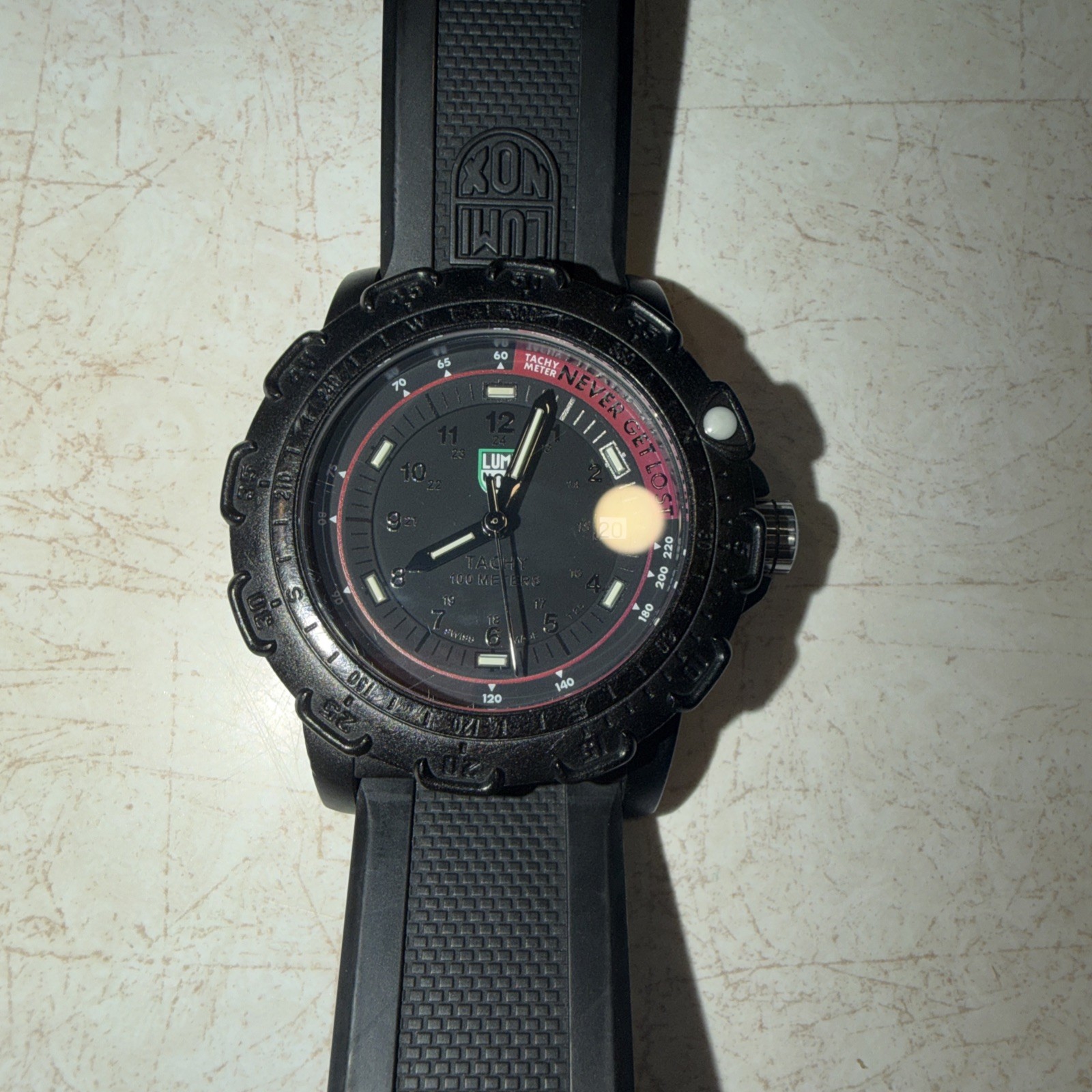 Luminox Never Get Lost Men’s Military Black Dial Swiss Watch X2.2422