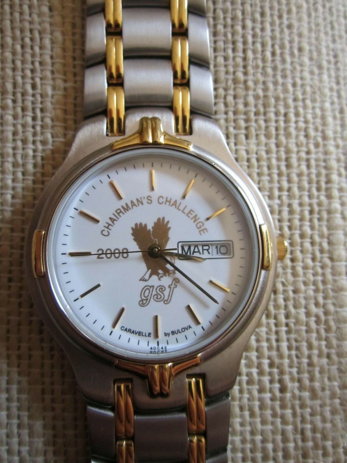 NOS 2008 Golden State Food Chairmans Challenge Employee Award Bulova Men’s Watch