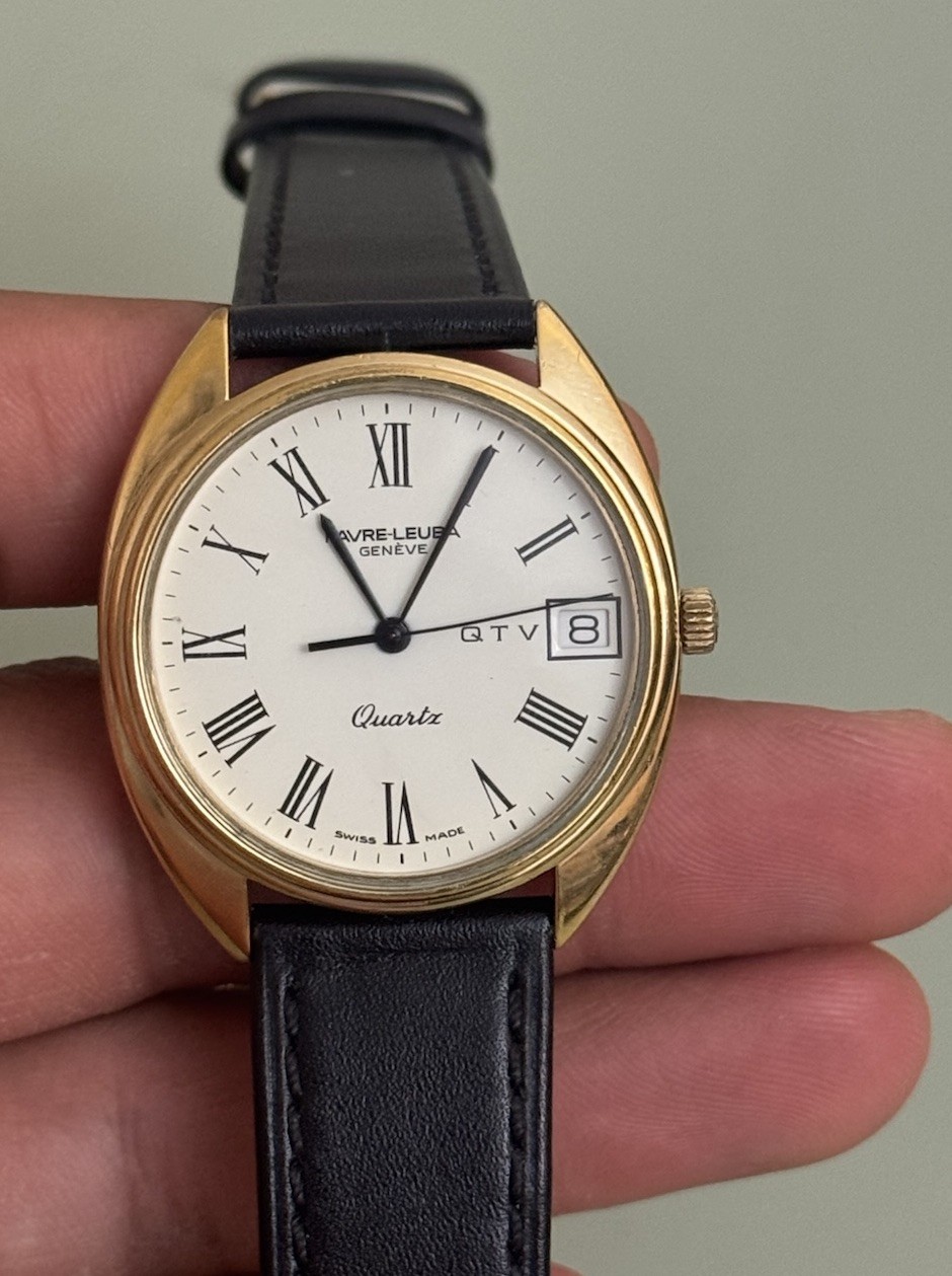 Vintage Favre Leuba cal 940.111 QTV Dial