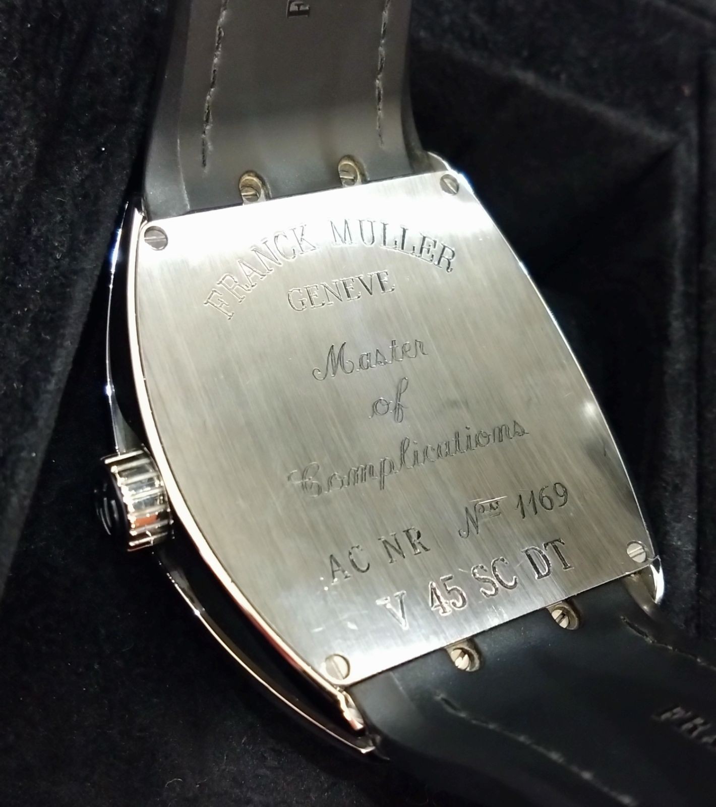 FRANCK MULLER Vanguard V45SCDT Auto Watch 44mm Wrist 15–20cm/5.9–7.9in Working