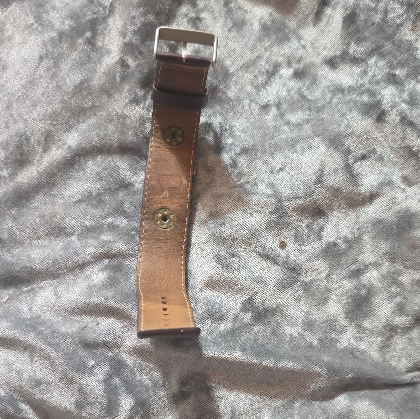 Roxy Women’s Square Analog Quartz Watch Brown Leather Strap Date Display
