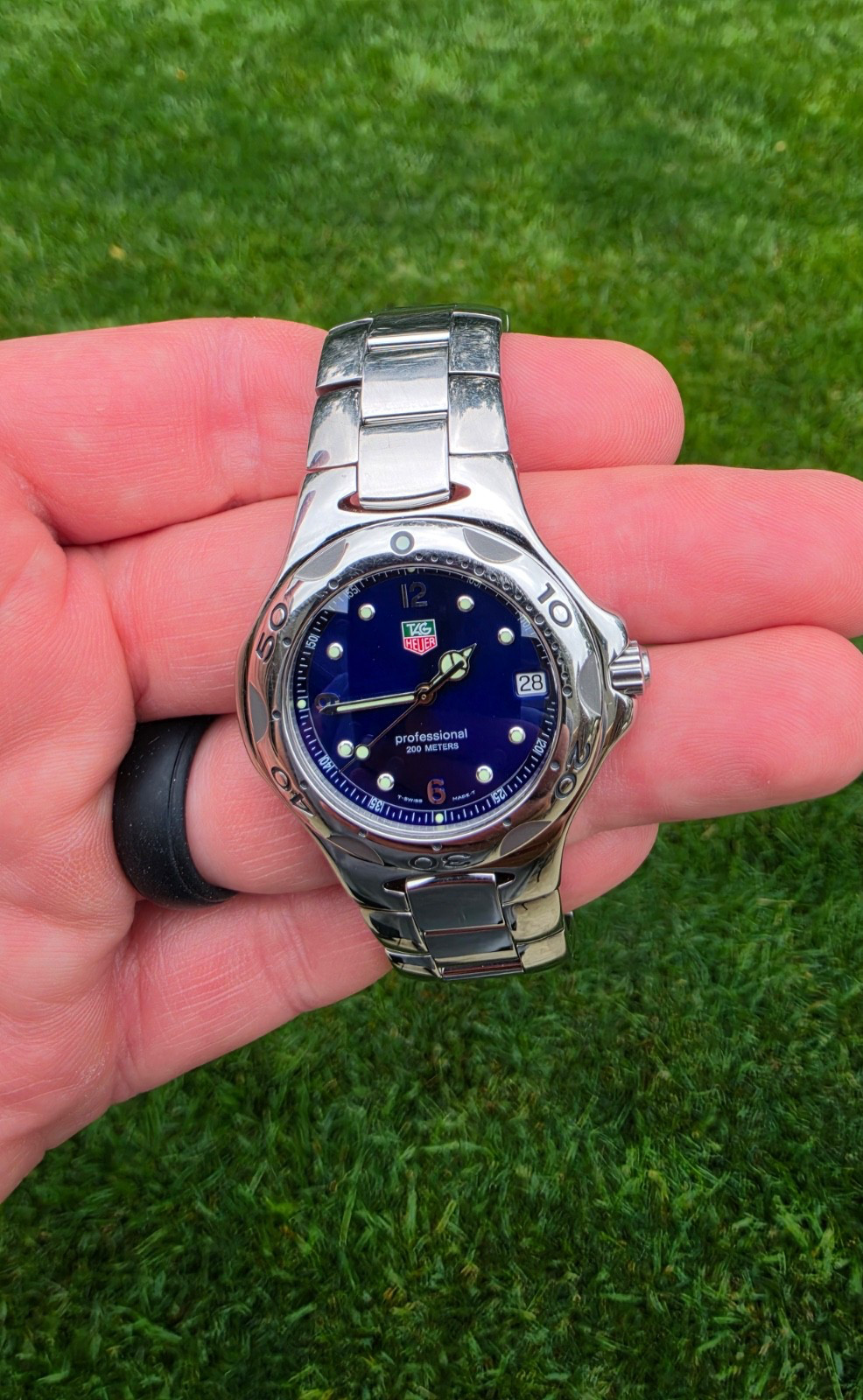TAG Heuer WL1116.BA0702 Mens Kirium Series Professional Quartz Watch Royal Blue