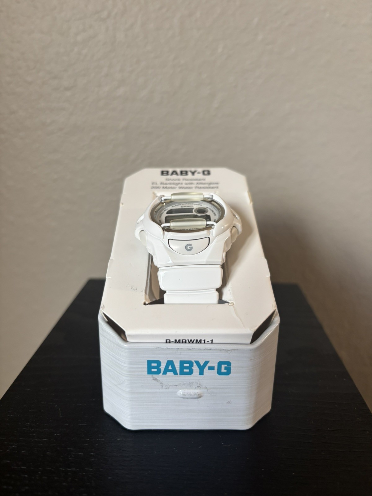 Vintage NWT Casio Baby-G Women’s White Watch With Case – BG169R7AM