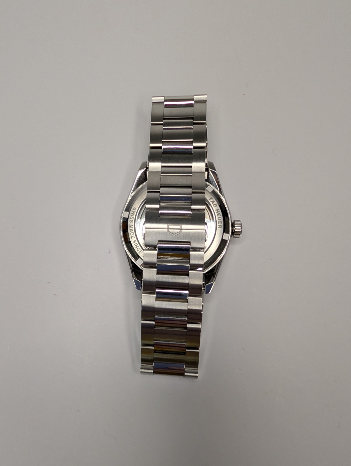 TAG Heuer Carrera Automatic black day-date bracelet Box Papers 15K gold accents