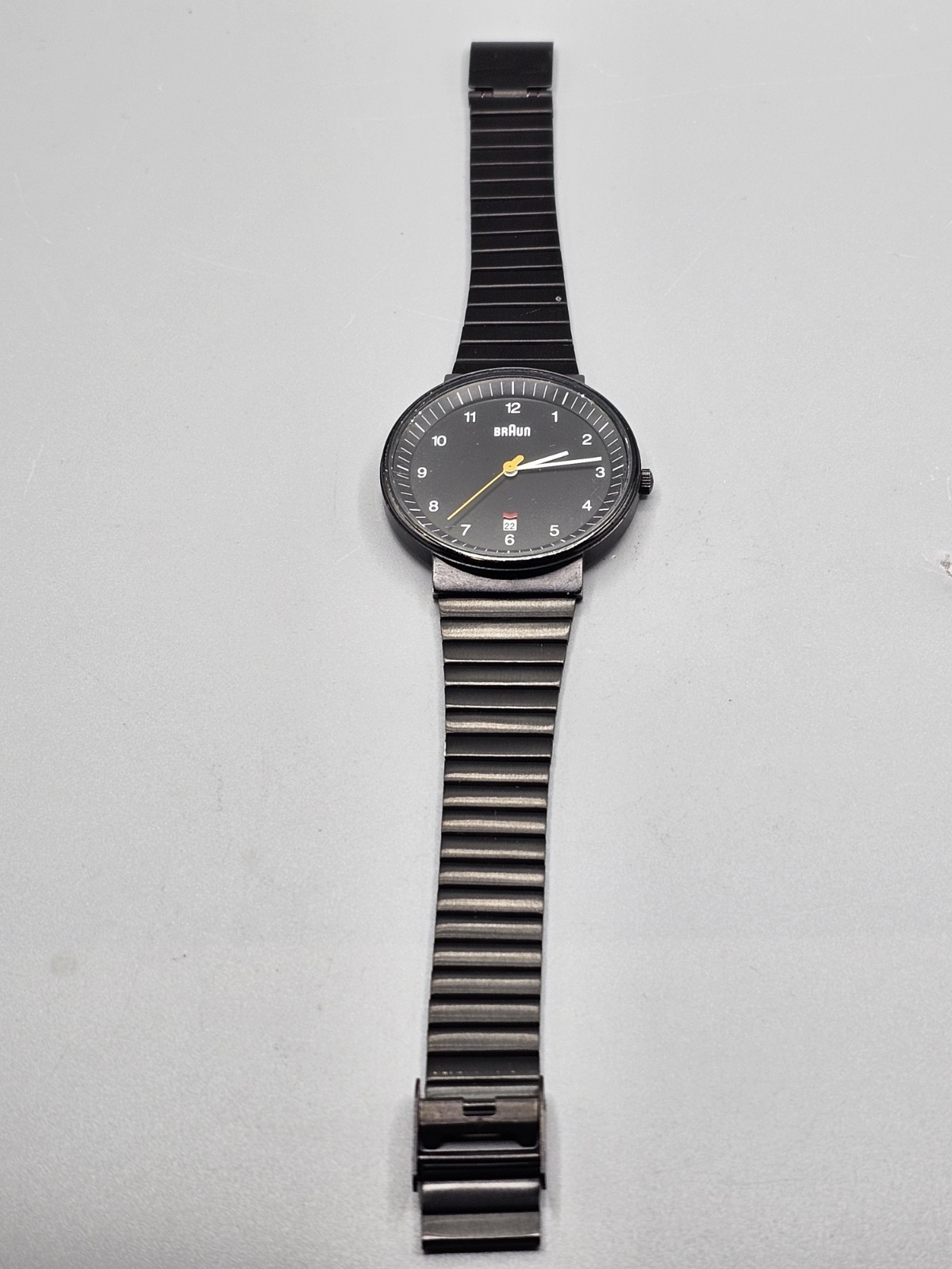 Braun BNH0032BKBKG Classic Quartz Watch Black Dial 40mm Mens Watch US Seller